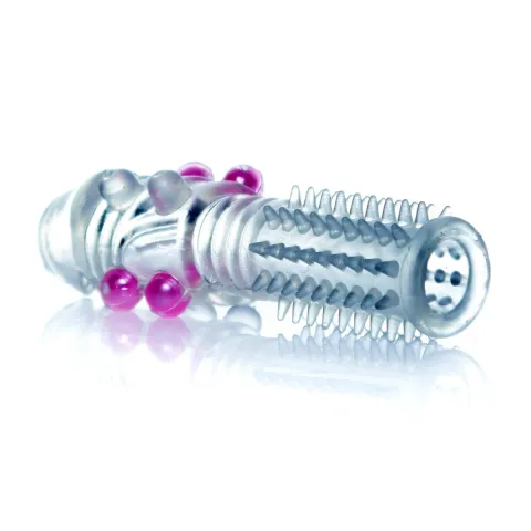 Насадка на пенис — Penis Sleeve Beaded Clear