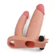 Насадка на член - Pleasure X-Tender Vibrating Double Penis Sleeve Add 1
