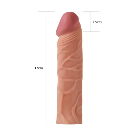 Насадка на пенис — Pleasure X-Tender Penis Sleeve Add 1