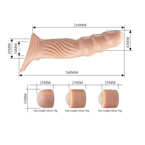 Насадка на пенис — Pretty Love Adjustable Penis Sleeve Extender 3.0