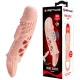 Насадка на член - Pretty Love Cecelia Vibrating Penis Sleeve Flesh