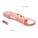 Насадка на член - Pretty Love Cecelia Vibrating Penis Sleeve Flesh