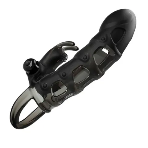 Насадка на член - Pretty Love Cuper Vibrating Penis Sleeve Black