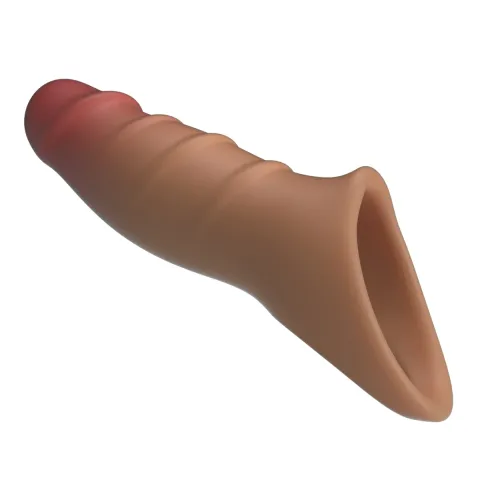 Насадка на член - Pretty Love Damell Penis Sleeve Brown