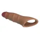 Насадка на член - Pretty Love Damell Penis Sleeve Brown