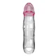 Насадка на пенис — Pretty Love Damell Penis Sleeve Tranparent
