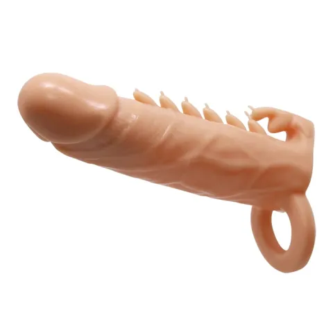 Насадка на пенис — Pretty Love Emmitt Penis Sleeve Flesh