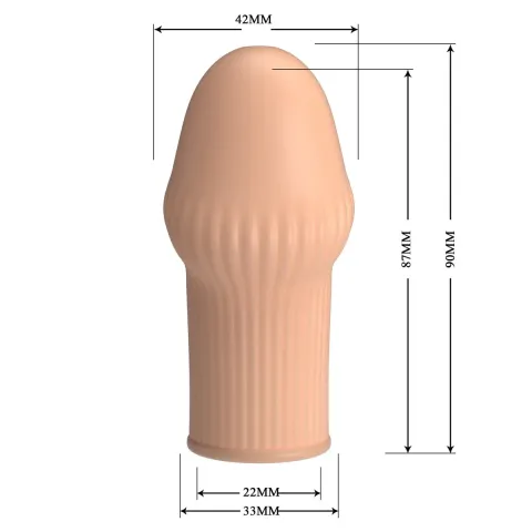 Насадка на пенис — Pretty Love Huel Penis Thicker Flesh