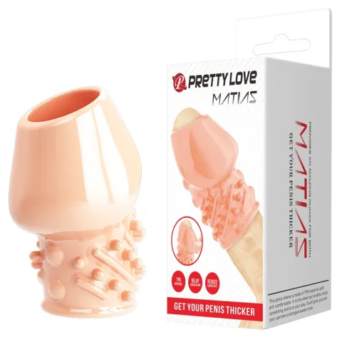 Насадка на пенис — Pretty Love Matias Penis Thicker Flesh