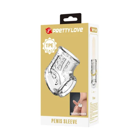 Насадка на пенис — Pretty Love Penis Sleeve Clear