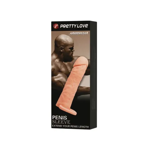 Насадка на член - Pretty Love Penis Sleeve Medium Flesh
