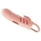 Насадка на член - Pretty Love Sloane Vibrating Penis Sleeve Flesh