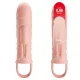 Насадка на член - Pretty Love Sloane Vibrating Penis Sleeve Flesh
