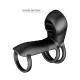 Насадка на пенис — Pretty Love Vibrating Penis Sling Jammy Black