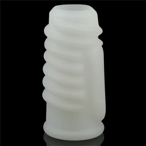 Насадка на член - Vibrating Spiral Knights Ring White