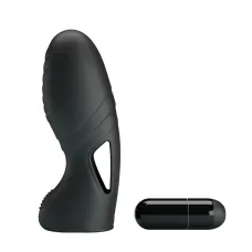Насадка на палець - Pretty Love Alan Finger Vibrator Black