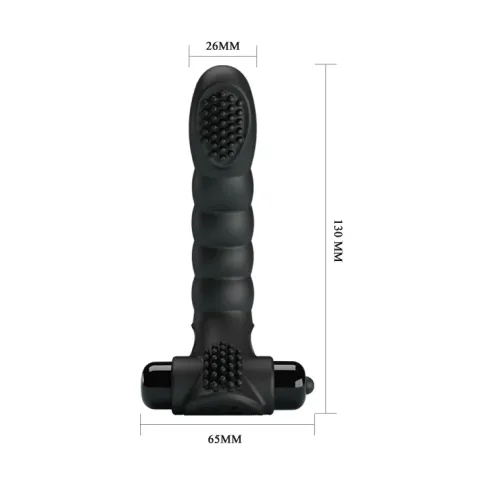 Насадка на палець - Pretty Love Alexander Finger Vibrator Black