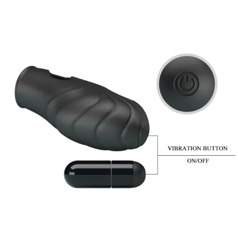 Насадка на палець - Pretty Love Lich Finger Vibrator Black