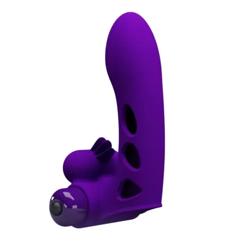 Насадка на палець - Pretty Love Orlando Honey Finger Vibrator Purple