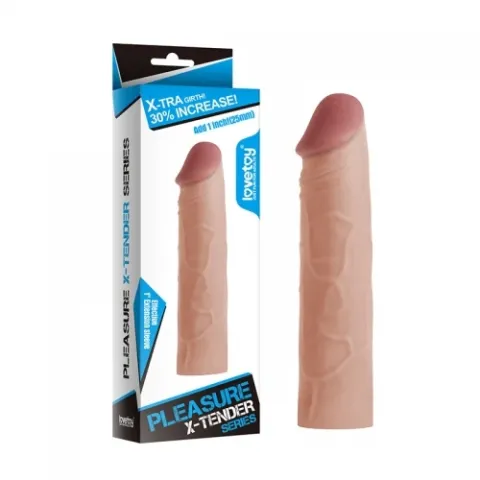 Насадка на пенис — Pleasure X-Tender Penis Sleeve Add 1