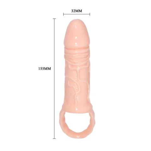 Насадка на пенис — Pretty Love Breyden Penis Sleeve Flesh