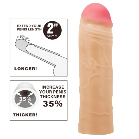 Насадка на пенис — Pretty Love Chane Penis Extender +2
