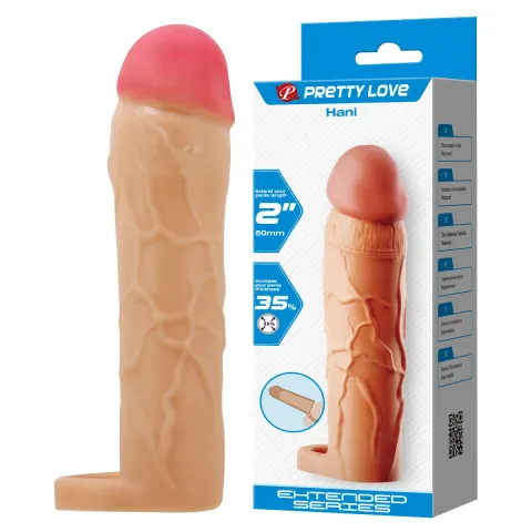 Насадка на пенис — Pretty Love Hani Penis Extender +2