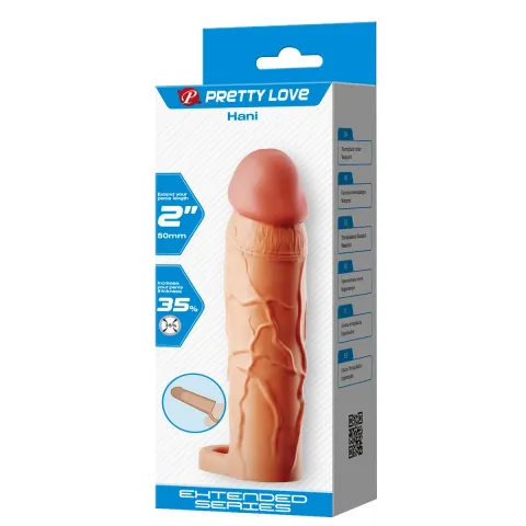 Насадка на пенис — Pretty Love Hani Penis Extender +2