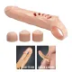 Насадка  на пеніс PRETTY LOVE PENIS SLEEVE, TPE,3 removeable 1 inch extenders