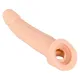 Удлиняющая насадка — Nature Skin Penis Sleeve With Extension