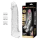 Подовжуюча насадка на член - Pretty Love Extension Penis Sleeve Clear, 26 см