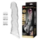 Подовжуюча насадка на член - Pretty Love Extension Penis Sleeve Clear, 28 см