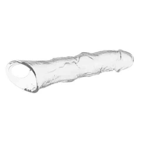 Подовжуюча насадка на член - Pretty Love Extension Penis Sleeve Clear, 28 см