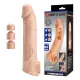 Подовжуюча насадка на член - Pretty Love Extension Penis Sleeve Flesh, 26 см