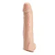 Подовжуюча насадка на член - Pretty Love Extension Penis Sleeve Flesh, 26 см
