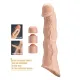 Подовжуюча насадка на член - Pretty Love Extension Penis Sleeve Flesh, 28 см
