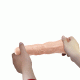 Подовжуюча насадка на член - Pretty Love Extension Penis Sleeve Flesh, 28 см