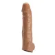 Подовжуюча насадка на член - Pretty Love Extension Penis Sleeve Latin, 26 см