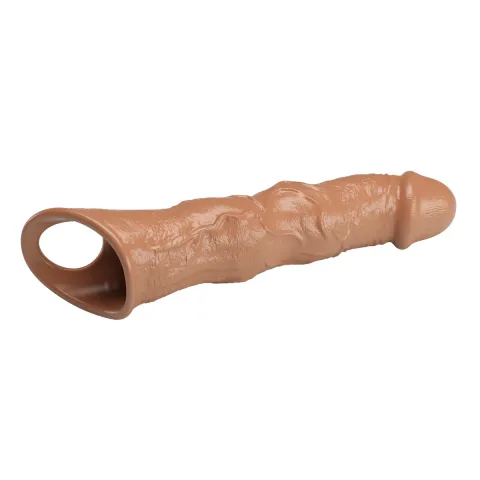 Подовжуюча насадка на член - Pretty Love Extension Penis Sleeve Latin, 28 см