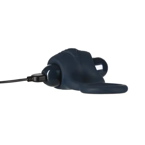 Двойное эрекционное кольцо с вибрацией Lux Active-Triad — Vibrating Dual Cock Ring, пульт ДК