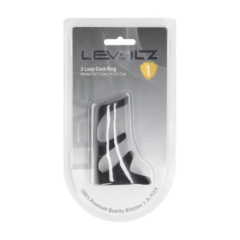 Потрійне ерекційне кільце - LEVELZ Triple Ring, силіконове