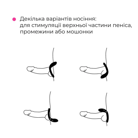 Умное кольцо-насадка на пенис Lovense Diamo Cock Ring