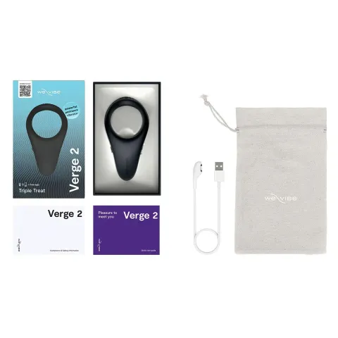 Смарт-виброкольцо We-Vibe VERGE 2 Black