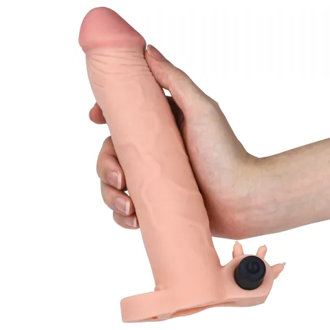 Насадка на член - Pleasure X-Tender Vibrating Penis Sleeve Add 3