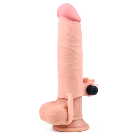 Насадка на член - Pleasure X-Tender Vibrating Penis Sleeve Add 2