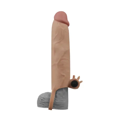 Насадка на член - Pleasure X-Tender Vibrating Penis Sleeve Add 3