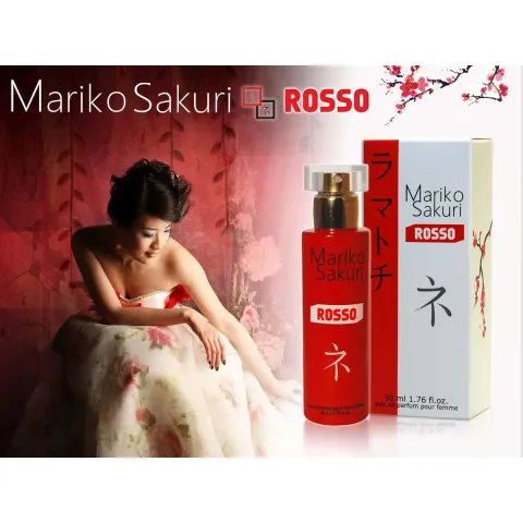 Парфуми з феромонами для жінок - Aurora Mariko Sakuri Rosso Women, 50 мл