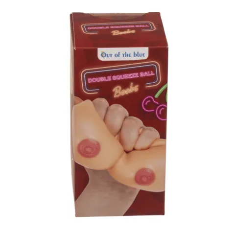Антистрес - Double Squeeze Ball Boobs, 12,5 см