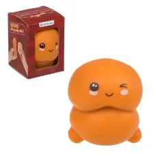 Антистрес - Stretchy Penis Huggable Orange, 7 см