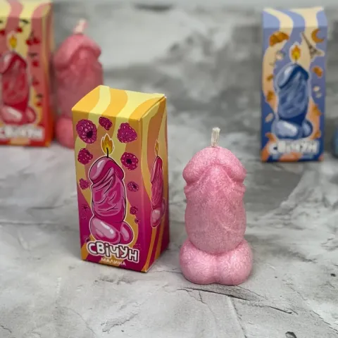 Ароматическая свеча ФЛП «КАЮ Свичун», малина